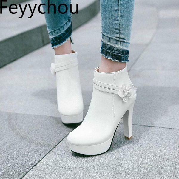 boots women high-heeled round toe flock flower ankle zip platform 2021 fashion black beige pink shoes size 34-43
boots women high-heeled round toe flock flower ankle zip platform 2021 fashion black beige pink shoes size 34-43