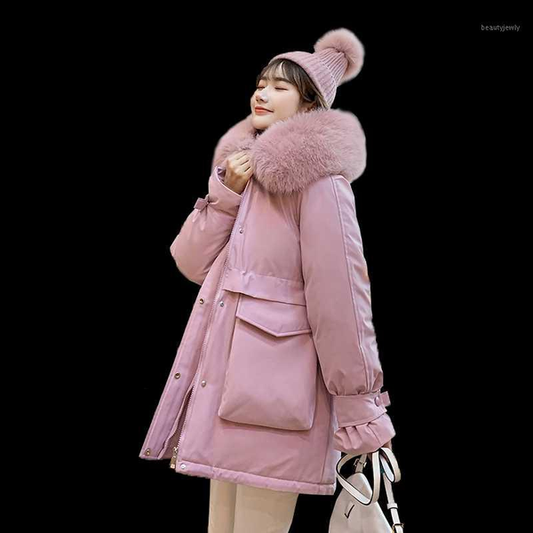 women's down & parkas isenmal winter fur lining warm female jacket 2021 fashion coat women belt parka hooded, Black
women's down & parkas isenmal winter fur lining warm female jacket 2021 fashion coat women belt parka hooded, Black