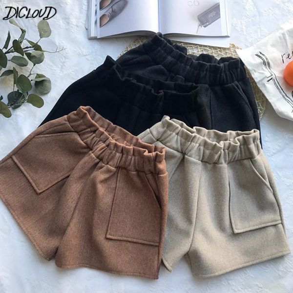 women's shorts dicloud korean winter women vintage autumn high waist short lady fashion elastic bottoms woman harajuku plus size, White;black
women's shorts dicloud korean winter women vintage autumn high waist short lady fashion elastic bottoms woman harajuku plus size, White;black