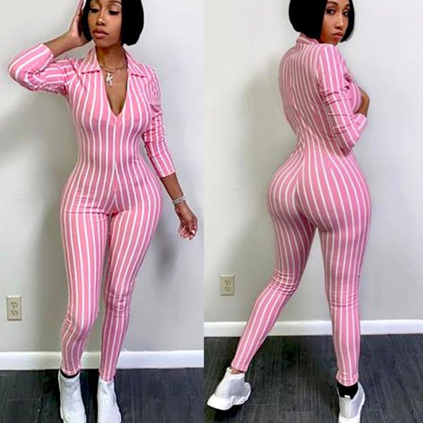 women's jumpsuits & rompers meihuida 6 colors trendy women striped long sleeve deep v neck skinny stretch jumpsuit slim clubwear outfit, Black;white
women's jumpsuits & rompers meihuida 6 colors trendy women striped long sleeve deep v neck skinny stretch jumpsuit slim clubwear outfit, Black;white
