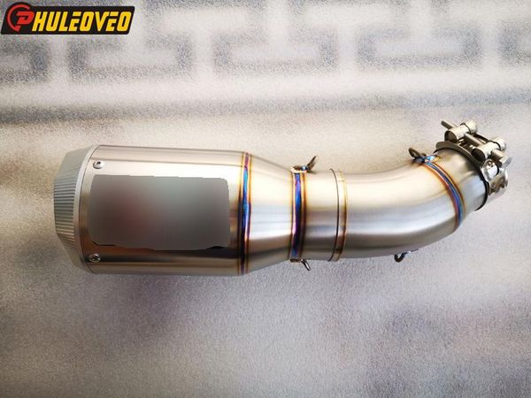 motorcycle exhaust system h2 sx muffler middle link pipe titanium alloy for h2sx escape moto
motorcycle exhaust system h2 sx muffler middle link pipe titanium alloy for h2sx escape moto