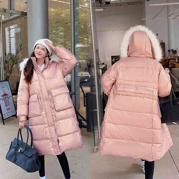 2021 winter new fashion bread clothes cotton padded women's wash bright face long stand collar down, Black
2021 winter new fashion bread clothes cotton padded women's wash bright face long stand collar down, Black