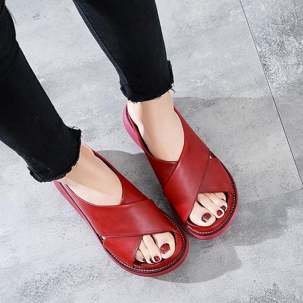 dress shoes ylqp women's slippers genuine leather platform sandals 2021 summer thick sole sandles ladies wedges for women, Black
dress shoes ylqp women's slippers genuine leather platform sandals 2021 summer thick sole sandles ladies wedges for women, Black