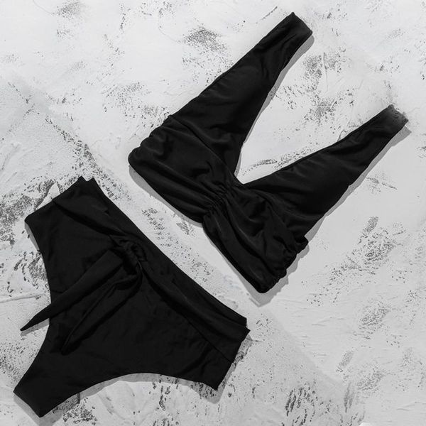 women's swimwear ztvitality solid fold push up bikini 2021 black padded bandage bikinis high waist swimsuit women brazilian biquini, White;black
women's swimwear ztvitality solid fold push up bikini 2021 black padded bandage bikinis high waist swimsuit women brazilian biquini, White;black