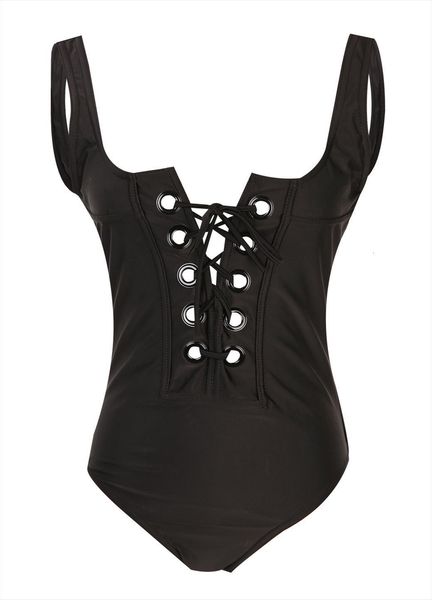 one piece bust women romper tie up bodysuits bathing monokini push padded bikini swimsuit plus size, Black;white
one piece bust women romper tie up bodysuits bathing monokini push padded bikini swimsuit plus size, Black;white