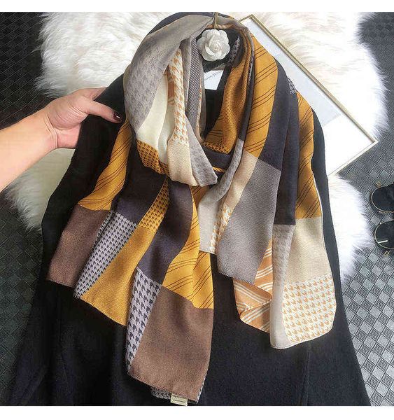 scarves spring and autumn geometric large square elegant temperament cotton linen warm women's scarf summer shawl, Blue;gray
scarves spring and autumn geometric large square elegant temperament cotton linen warm women's scarf summer shawl, Blue;gray
