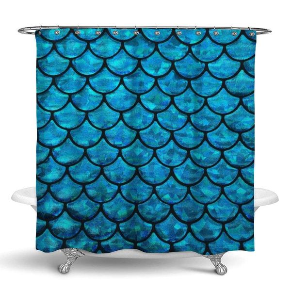 shower curtain mermaid blue fish scales printing decor fabric panel polyester waterproofwith 12 pack plastic shower hooks
shower curtain mermaid blue fish scales printing decor fabric panel polyester waterproofwith 12 pack plastic shower hooks