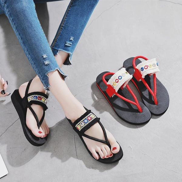 women sandals flat open toe shoes casual platform ladies vintage office party drop zapatos de mujer, Black
women sandals flat open toe shoes casual platform ladies vintage office party drop zapatos de mujer, Black