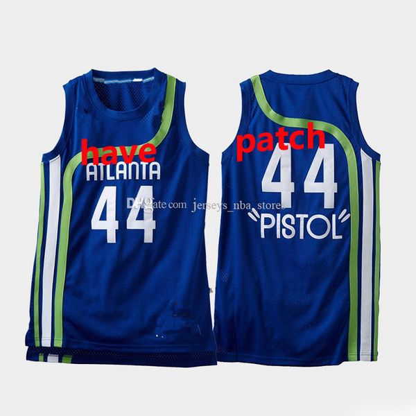 Men\rAtlanta\rHawks Pistol Pete Maravich 44 Mitchell & Ness Teal Road 1971-72 Hardwoods Classics white Authentic Jersey 01, Color1
Men\rAtlanta\rHawks Pistol Pete Maravich 44 Mitchell & Ness Teal Road 1971-72 Hardwoods Classics white Authentic Jersey 01, Color1