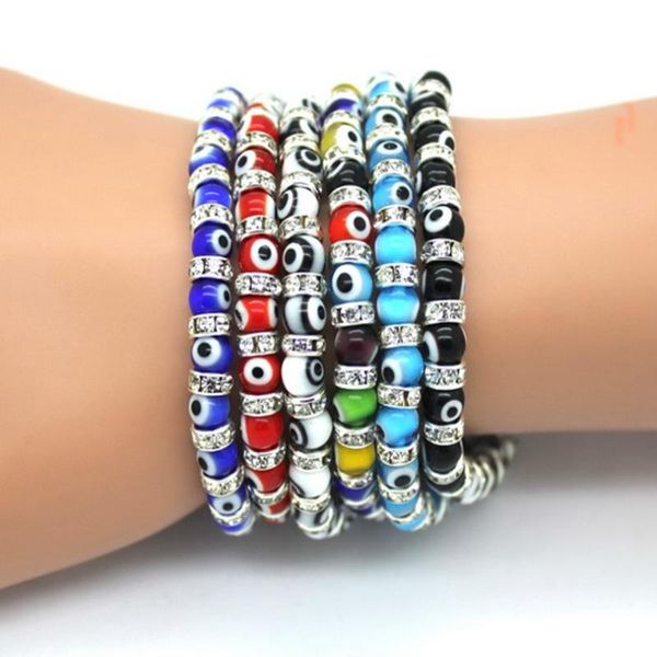 charm bracelets bxw 2021 fashion evil eye men's bangles mini strand beads jewelry, Golden;silver
charm bracelets bxw 2021 fashion evil eye men's bangles mini strand beads jewelry, Golden;silver