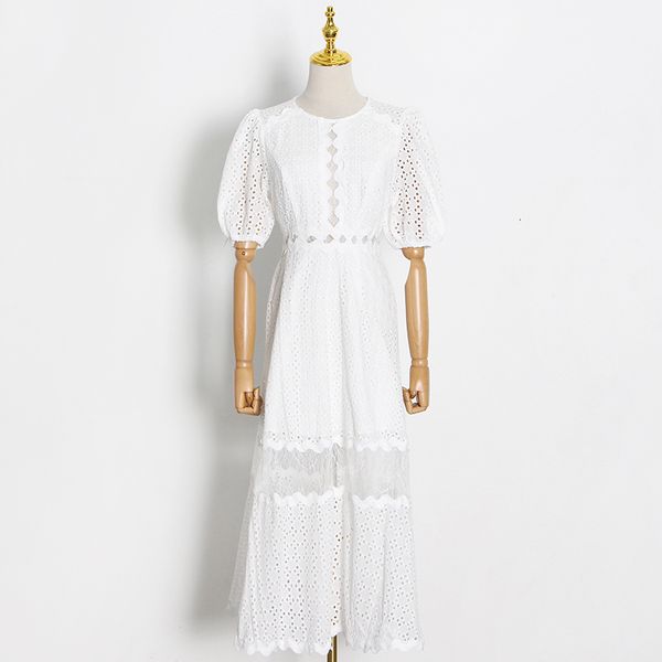 dresses hollow out white for women o neck short sleeve high waist patchwork lace elegant es female 2021 spring, Black;gray
dresses hollow out white for women o neck short sleeve high waist patchwork lace elegant es female 2021 spring, Black;gray