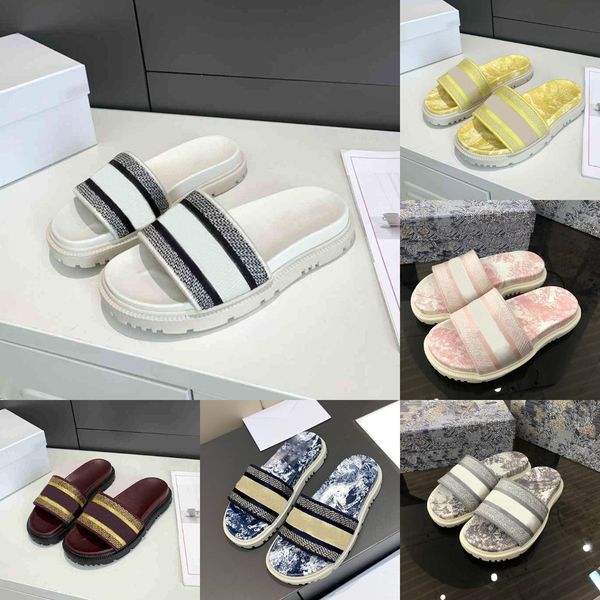 slippers thicken women designer embroidery print classic sandals sandal ladies slipper brocade beach floral letter box 35-41 luxury rub xonv, Black
slippers thicken women designer embroidery print classic sandals sandal ladies slipper brocade beach floral letter box 35-41 luxury rub xonv, Black