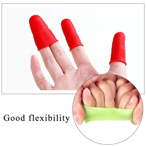 disposable gloves 5pcs/set silicone finger protector sleeve cover anti-cut heat resistant sleeves great cooking for kitchen tools
disposable gloves 5pcs/set silicone finger protector sleeve cover anti-cut heat resistant sleeves great cooking for kitchen tools