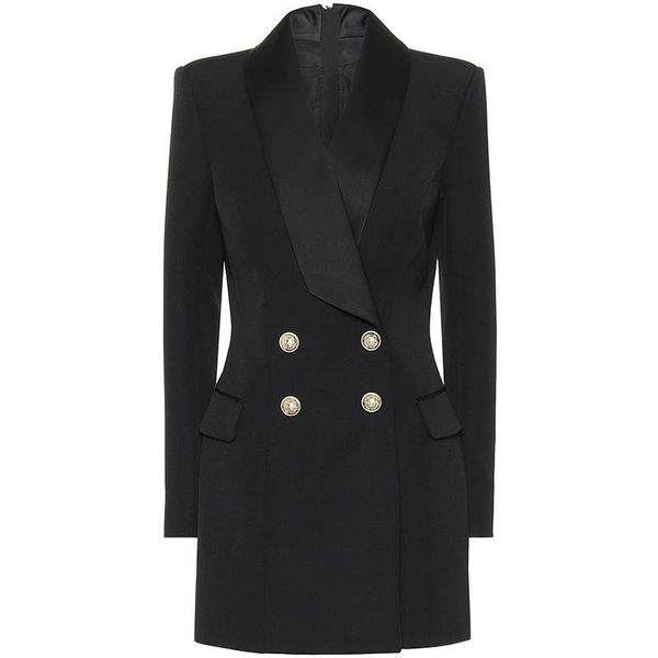 women's suits & blazers long blazer dress 2021 spring black jas classic double breasted back zippe satin shawl neck women pack, White;black
women's suits & blazers long blazer dress 2021 spring black jas classic double breasted back zippe satin shawl neck women pack, White;black