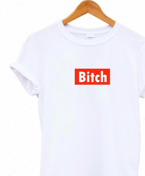 women bitch red letters print tshirt cotton casual funny t shirt for lady tee hipster drop ship z, White
women bitch red letters print tshirt cotton casual funny t shirt for lady tee hipster drop ship z, White