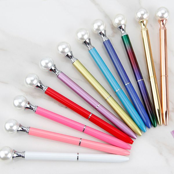 fashion simulation pearl ballpoint pen business office writing pens school stationery supplies, Blue;orange
fashion simulation pearl ballpoint pen business office writing pens school stationery supplies, Blue;orange