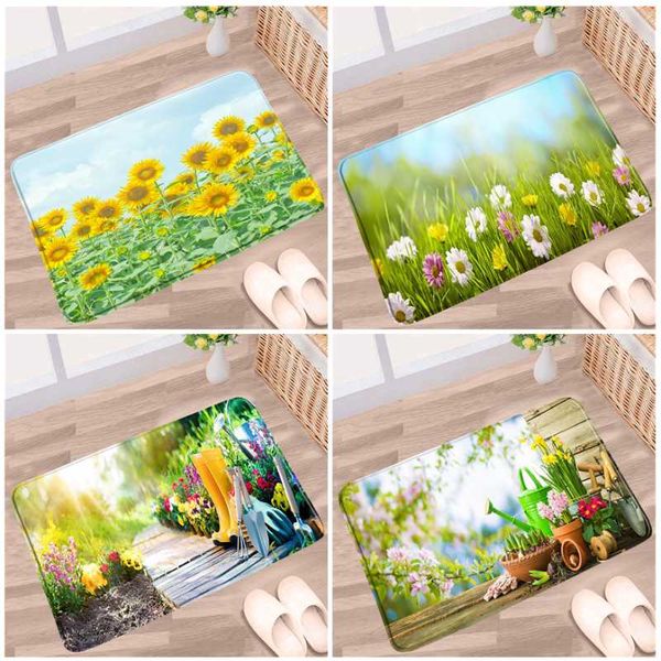 bath mats spring scenery flowers bathroom mat garden daisy sunflower natural plant non-slip rugs flannel home kitchen doorway carpet
bath mats spring scenery flowers bathroom mat garden daisy sunflower natural plant non-slip rugs flannel home kitchen doorway carpet