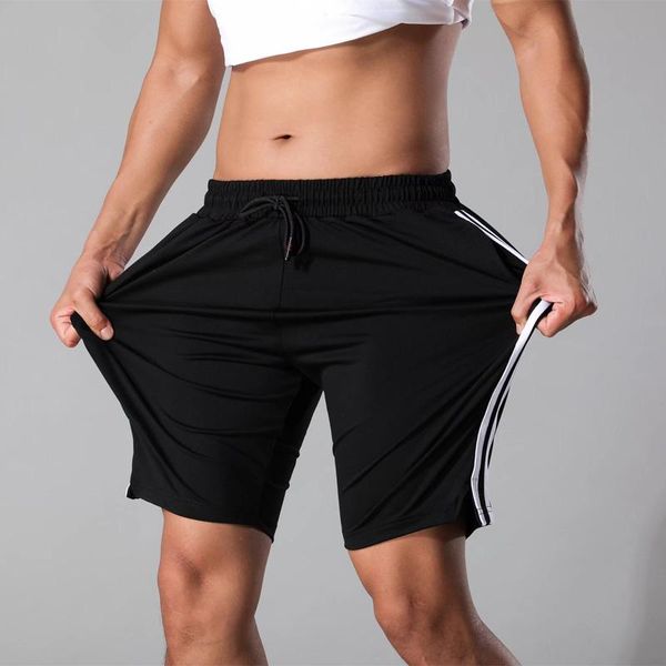 running shorts mens gym wear fitness workout men sport short quick-dry pants tennis basketball soccer training, Black;blue
running shorts mens gym wear fitness workout men sport short quick-dry pants tennis basketball soccer training, Black;blue