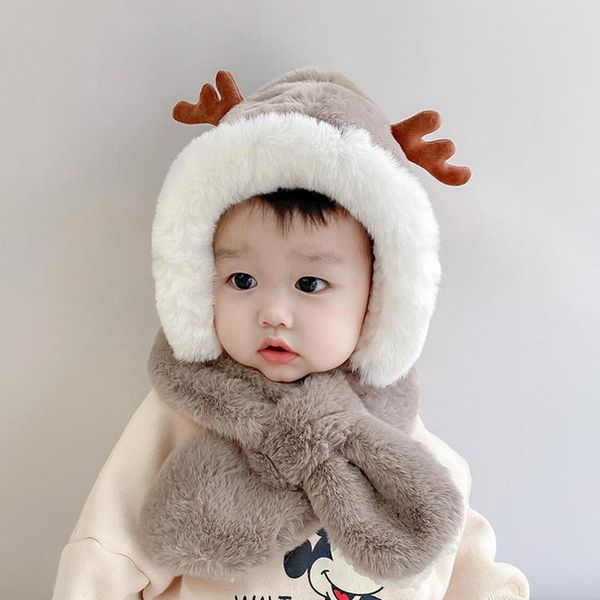 caps & hats deer elk antlers children hat scarf one-piece winter warm soft plush protect neck ear baby boy girl windproof cap beanies, Yellow
caps & hats deer elk antlers children hat scarf one-piece winter warm soft plush protect neck ear baby boy girl windproof cap beanies, Yellow