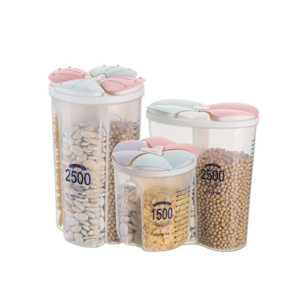 storage bottles & jars kitchen tank sealed box compartment transparent plastic food organizer accessories 2021
storage bottles & jars kitchen tank sealed box compartment transparent plastic food organizer accessories 2021