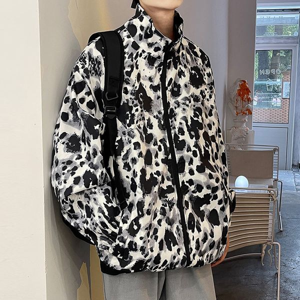 men's jackets harajuku leopard print large men's jacket, hip hop casual wear, fashion coat, brand clothing, autumn, Black;brown
men's jackets harajuku leopard print large men's jacket, hip hop casual wear, fashion coat, brand clothing, autumn, Black;brown