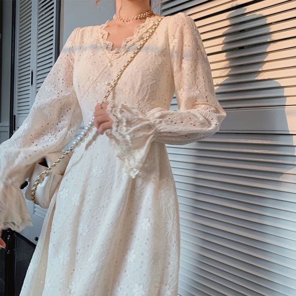 dresses elegant women lace party designer midi female casual french spring women's clothing fvn2, Black;gray
dresses elegant women lace party designer midi female casual french spring women's clothing fvn2, Black;gray
