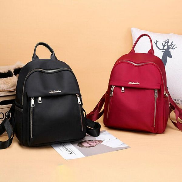 outdoor bags 2021 est women waterproof oxford cloth travel backpack nylon anti-theft shoulder rucksack girl solid black red school bag
outdoor bags 2021 est women waterproof oxford cloth travel backpack nylon anti-theft shoulder rucksack girl solid black red school bag