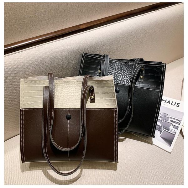 cross body 2021 retro tote bag large capacity pu leather all-match fashion shoulder handbag lady
cross body 2021 retro tote bag large capacity pu leather all-match fashion shoulder handbag lady