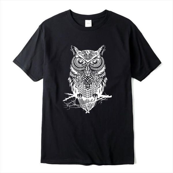 xin yi 00%cotton men o neck quality casual short sleeve loose owl printed for, White;black
xin yi 00%cotton men o neck quality casual short sleeve loose owl printed for, White;black