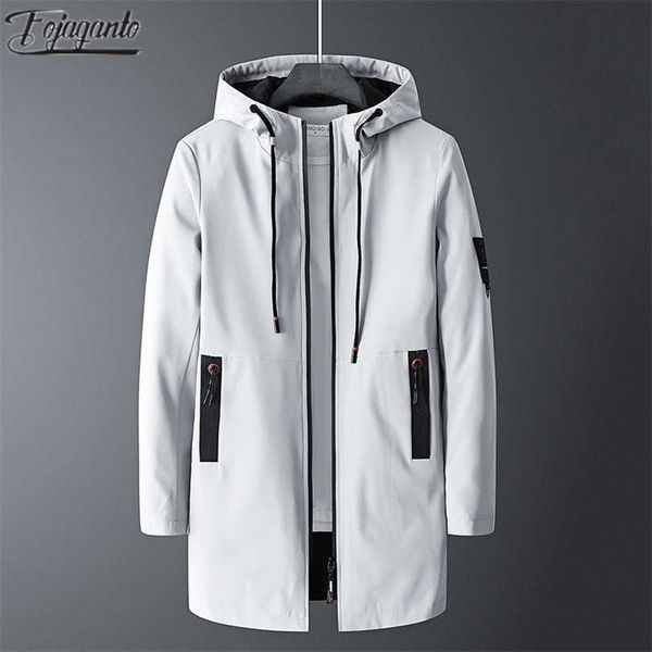 fojaganto men's mid-length jacket youth korean style slim stand-up collar windbreaker casual hooded windproof men 211126, Black;brown
fojaganto men's mid-length jacket youth korean style slim stand-up collar windbreaker casual hooded windproof men 211126, Black;brown