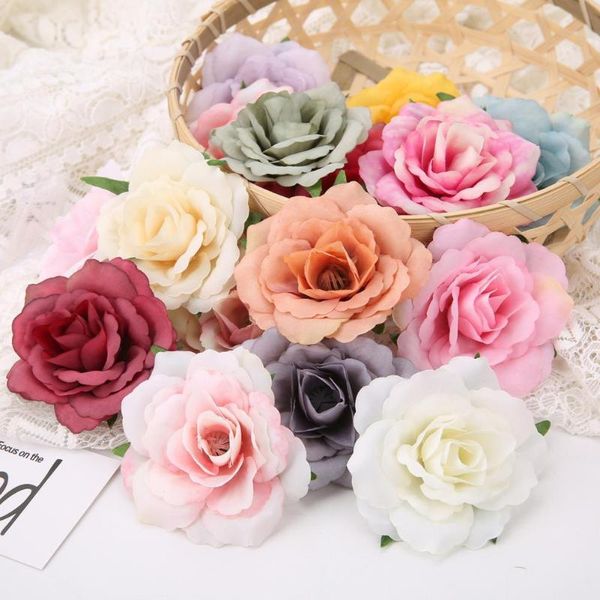 decorative flowers & wreaths 10pcs/set artificial rose flower heads vivid long lasting multi-functional simulation head for wedding ornament
decorative flowers & wreaths 10pcs/set artificial rose flower heads vivid long lasting multi-functional simulation head for wedding ornament