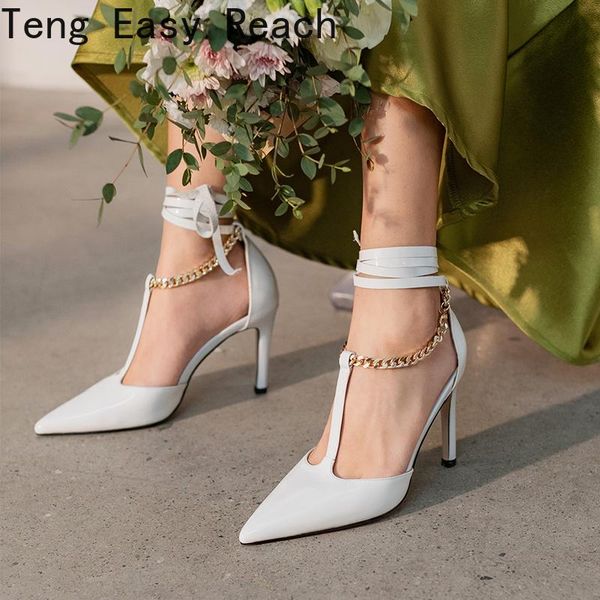 pointed toe high heel sandals women real leather narrow band metal decor ankle strap sandalias summer party shoes dress, Black
pointed toe high heel sandals women real leather narrow band metal decor ankle strap sandalias summer party shoes dress, Black