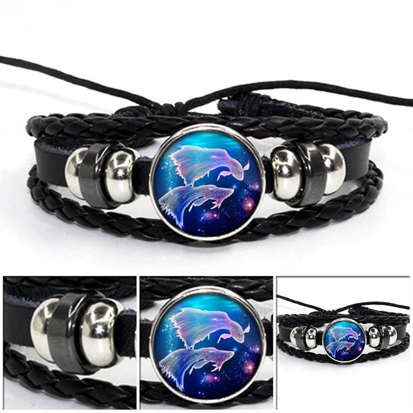 charm bracelets imucci 12 constellation time gem adjustable leather bangle bracelet, Golden;silver
charm bracelets imucci 12 constellation time gem adjustable leather bangle bracelet, Golden;silver