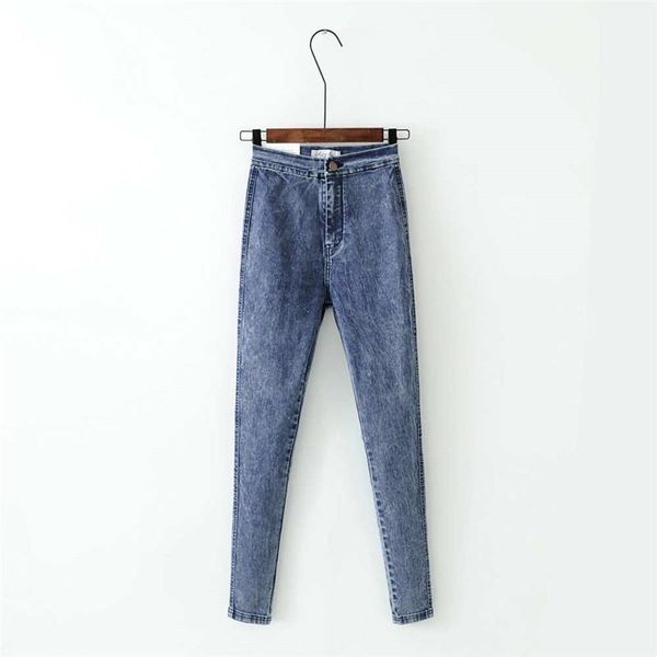 women's jeans women skinny for autumn pants high waist full length casual stretch denim pencil spring trousers, Blue
women's jeans women skinny for autumn pants high waist full length casual stretch denim pencil spring trousers, Blue