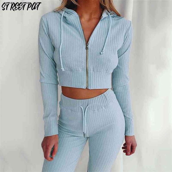 ribbed hoodie two piece set tracksuit women long sleeve sweatshirt pencil pants suit joggers sport fitness outfits sweatsuits 210727, White
ribbed hoodie two piece set tracksuit women long sleeve sweatshirt pencil pants suit joggers sport fitness outfits sweatsuits 210727, White