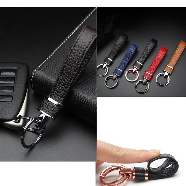 keychains 1 pcs genuine leather lanyard car keychain men women design automobiles keyring for 5 colors auto key decorative supplies, Silver
keychains 1 pcs genuine leather lanyard car keychain men women design automobiles keyring for 5 colors auto key decorative supplies, Silver