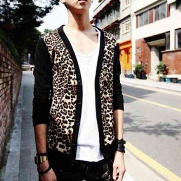 european and american man off leopard street long-sleeve cardigan size shirt big masculine evening wear field tzsq, White;black
european and american man off leopard street long-sleeve cardigan size shirt big masculine evening wear field tzsq, White;black