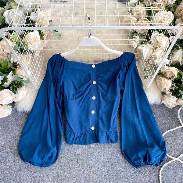 retro autumn jacket women v-neck puff sleeve short waist all-match age-reducing shirt hk103 210507, White
retro autumn jacket women v-neck puff sleeve short waist all-match age-reducing shirt hk103 210507, White