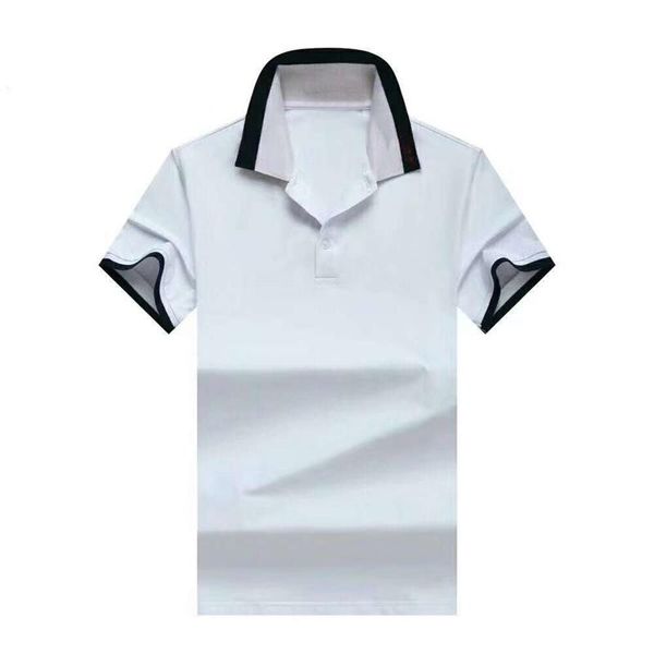 men's polos short sleeve shirts summer 100% cotton casual shirt fashion homme, White;black
men's polos short sleeve shirts summer 100% cotton casual shirt fashion homme, White;black