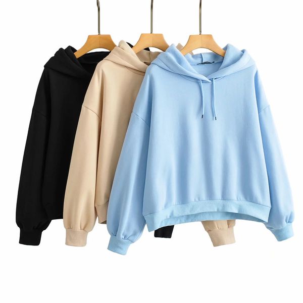 women's hoodies & sweatshirts xikom smooth female pullover with hood vintage casual lantern sleeve released hoodie ewo0, Black
women's hoodies & sweatshirts xikom smooth female pullover with hood vintage casual lantern sleeve released hoodie ewo0, Black