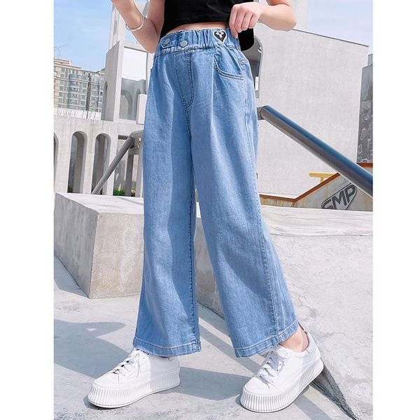jeans teenage girls 2021 summer casual fashion heart embroidery denim kids wide leg pants school children trousers 6 8 10 12year, Blue
jeans teenage girls 2021 summer casual fashion heart embroidery denim kids wide leg pants school children trousers 6 8 10 12year, Blue