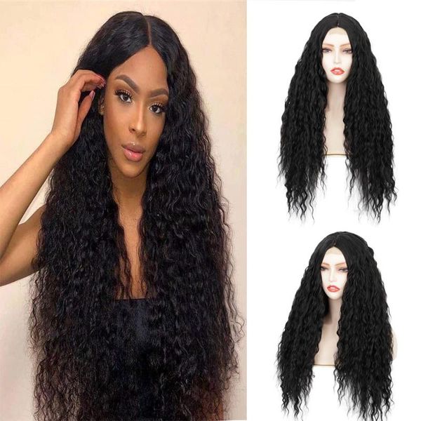 synthetic wigs long 24inches black wavy wig heat resistant fiber for women daily party use nature looking
synthetic wigs long 24inches black wavy wig heat resistant fiber for women daily party use nature looking