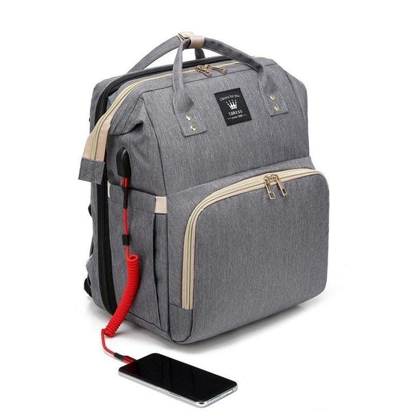 school bags multifunctional baby bed, mummy bag sunshade, usb double shoulder mother and bag, waterproof backpack bed
school bags multifunctional baby bed, mummy bag sunshade, usb double shoulder mother and bag, waterproof backpack bed