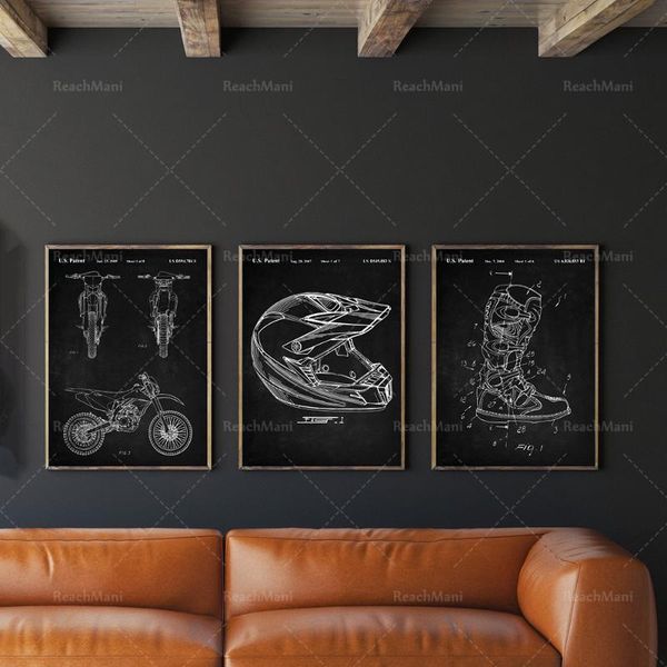 paintings dirt bike patent set of 4, motocross art, helmet patent, body armor, motorbike boots decor
paintings dirt bike patent set of 4, motocross art, helmet patent, body armor, motorbike boots decor