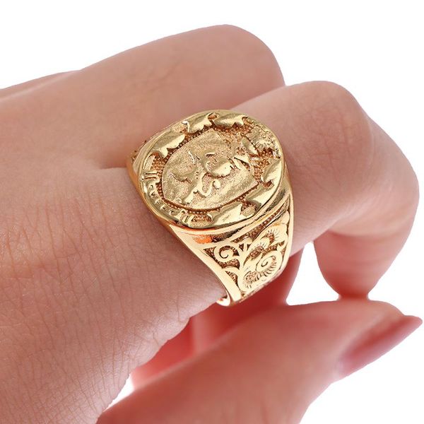 cluster rings punk hand carved for men gold color armor lion crown signet ring personality gifts jewelry, Golden;silver
cluster rings punk hand carved for men gold color armor lion crown signet ring personality gifts jewelry, Golden;silver