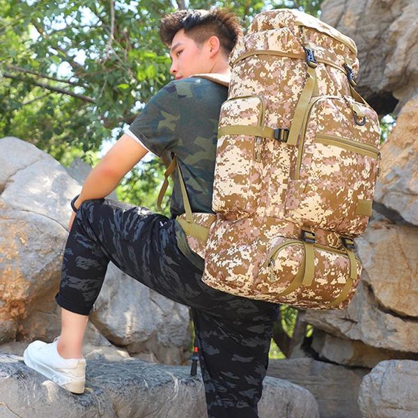 outdoor bags tactical camouflage sports backpack with metal bracket 75l waterproof mountaineering bag trekking fishing travel
outdoor bags tactical camouflage sports backpack with metal bracket 75l waterproof mountaineering bag trekking fishing travel