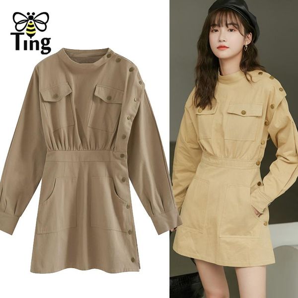 casual dresses tingfly designer chic street mini short dress women girl fashion with pocket plus size vestidos zaful, Black;gray
casual dresses tingfly designer chic street mini short dress women girl fashion with pocket plus size vestidos zaful, Black;gray