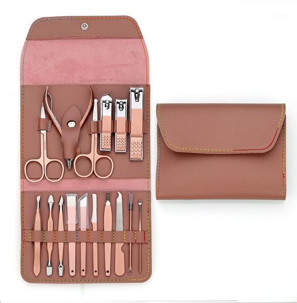 professional 16pcs rose gold nail menicure set scissors acne needles eagle hook pliers pedicure tools kit with bag1
professional 16pcs rose gold nail menicure set scissors acne needles eagle hook pliers pedicure tools kit with bag1