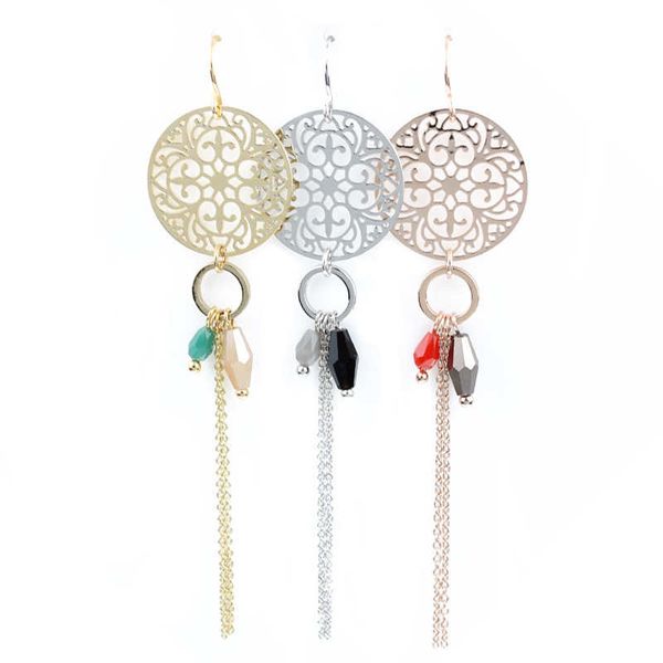 women's tassel long circle dangle chandelier earrings gsfe020 fashion gift national style women diy jewelry earring, Silver
women's tassel long circle dangle chandelier earrings gsfe020 fashion gift national style women diy jewelry earring, Silver