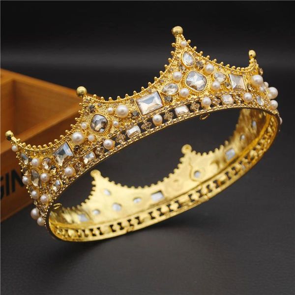 hair clips & barrettes pearls black royal king big crown bridal round diadem for queen prom party crystal wedding jewelry baroque head ornam, Golden;silver
hair clips & barrettes pearls black royal king big crown bridal round diadem for queen prom party crystal wedding jewelry baroque head ornam, Golden;silver